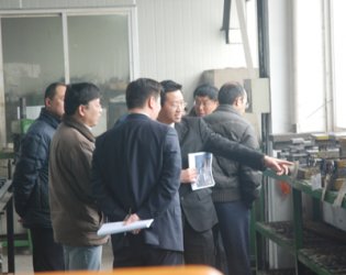 上海三菱电梯到东华进行供应商资格审核